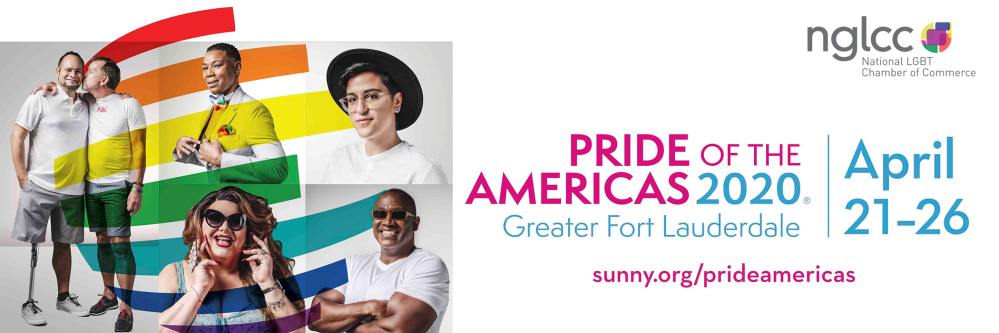 1ER EVENTO JAMÁS REALIZADO DE PRIDE OF THE AMERICAS A CELEBRARSE EN FORT LAUDERDALE DEL 21 AL 26 DE ABRIL DE 2020