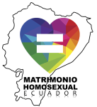 Matrimonio Homosexual Ecuador civil e igualitario o del mismo sexo logo 2