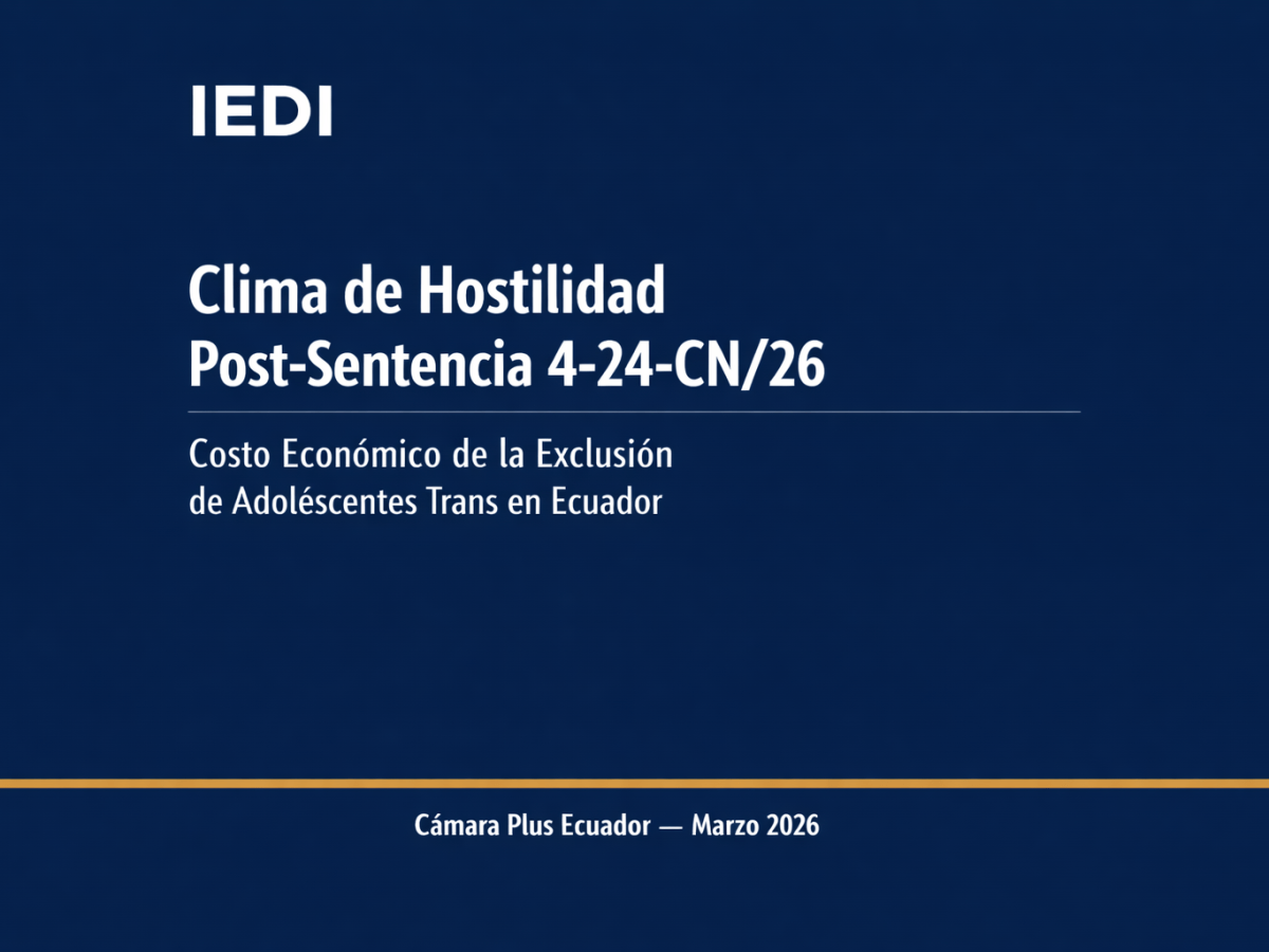 Costo Económico de la Exclusión de Adolescentes Trans en Ecuador