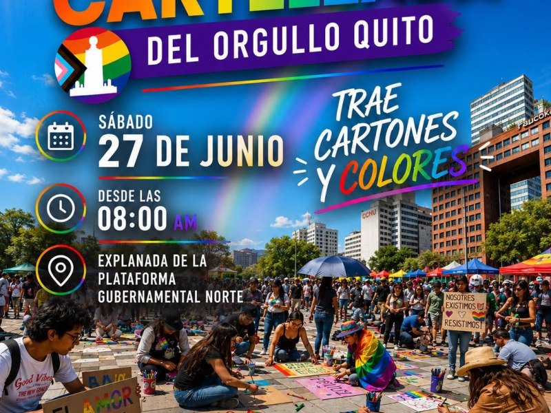 Impacto de la economía naranja en el Orgullo Quito 2026: Creatividad y logística arrancan en el norte de la capital