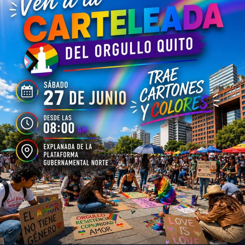 Impacto de la economía naranja en el Orgullo Quito 2026: Creatividad y logística arrancan en el norte de la capital