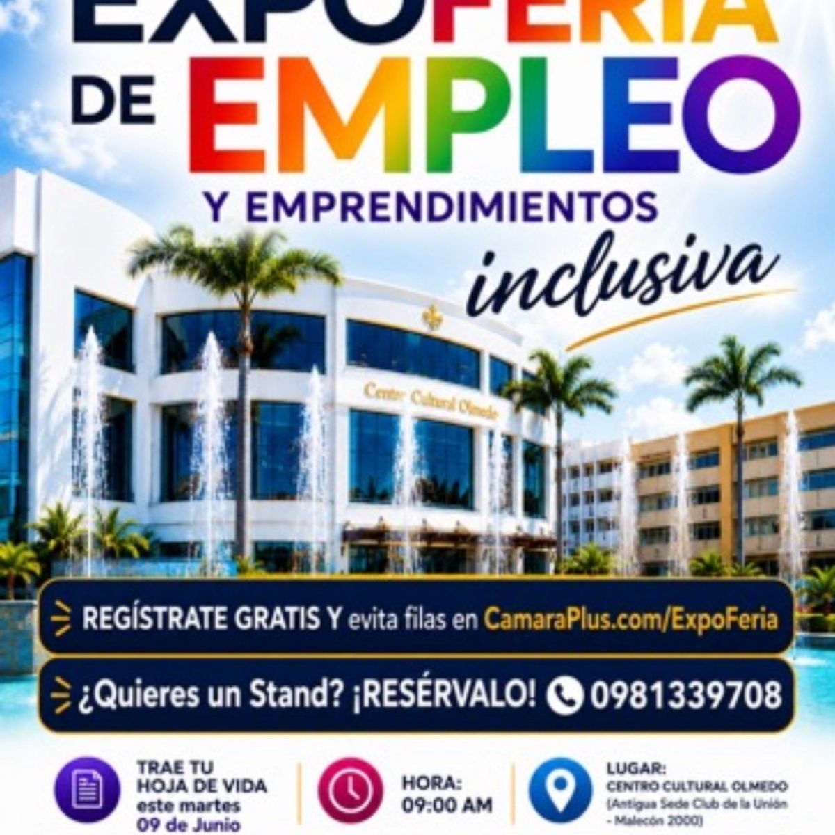 Primera feria de empleo y emprendimientos inclusiva LGBT+ en Guayaquil